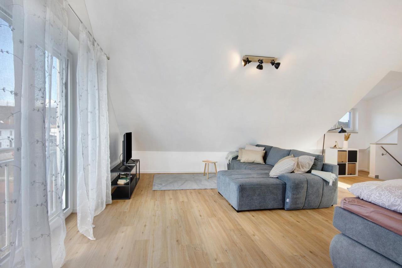 Dachstudio Am Donau Rad Weg 테건하임 외부 사진
