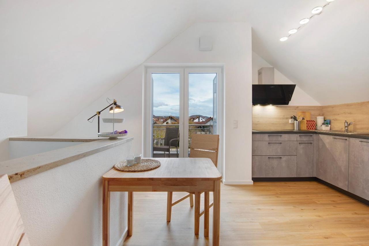 Dachstudio Am Donau Rad Weg 테건하임 외부 사진