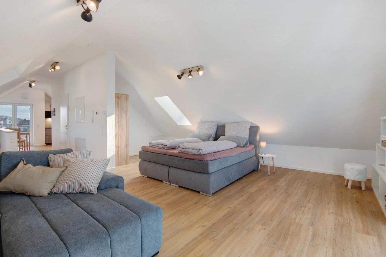 Dachstudio Am Donau Rad Weg 테건하임 외부 사진